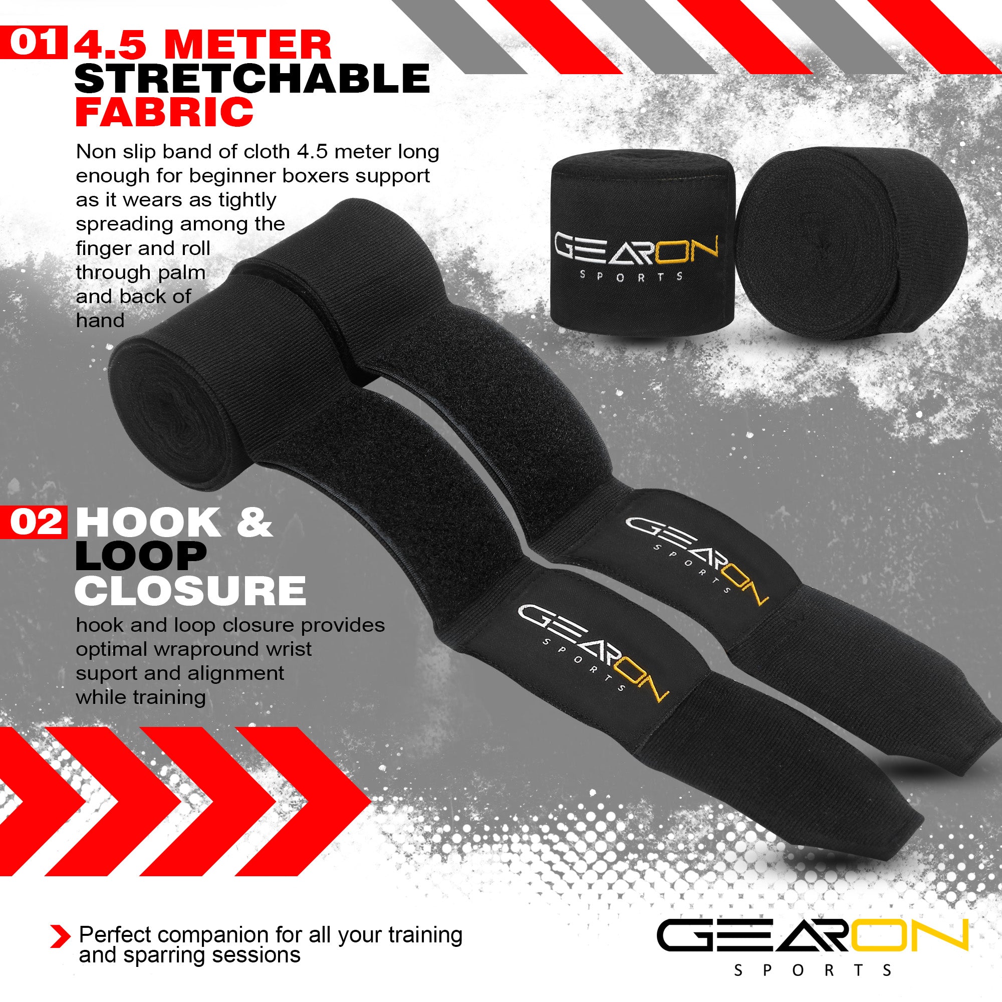 Boxing Knuckle Guard Protector and Hand Wraps